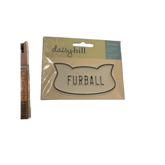 Lot 6 Cat Scrapbook Stickers Embellishments Daisy Hill Paper Bliss Miss Elizabet - Picture 3 of 8